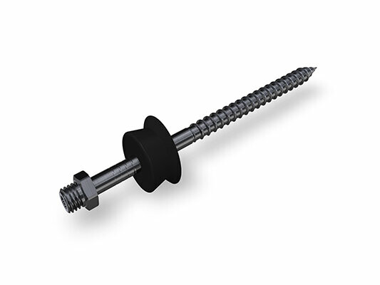 Trn k objímce pro hmoždinku pro prostup tepelnou izolací PREFA je k dispozici ve velikostech 80, 140, 200 a 330 mm a je dodáván včetně krytky z plastu, která zajišťuje přesné a bezpečné upevnění objímky.