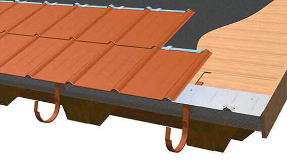 Falcovaná střešní taška