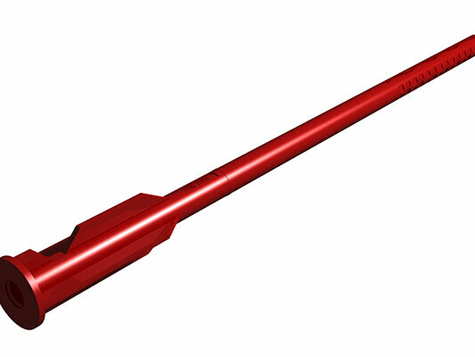 PREFA hmoždinka pro prostup tepelnou izolací Ø 10 mm, dostupná v délkách 120 mm, 180 mm a 280 mm, vhodná k trnům k objímce pro hmoždinky pro prostup tepelnou izolací Ø 10.