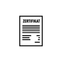 Clipart obrázek certifikátu 